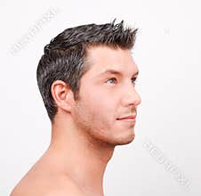 Hair cut dress style young adult man