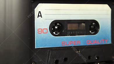 Vintage audio cassette tape