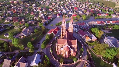Sveksna Church in Lithuania.