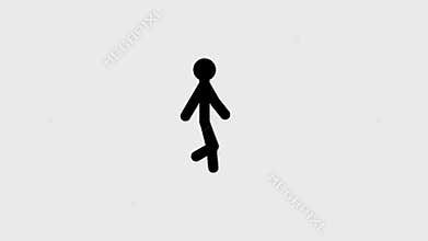 Man walk animation