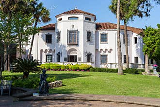 SAN ANTONIO, TEXAS - APRIL 13, 2018 - The McNay Art Museum, the