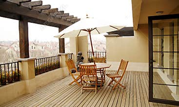 Open terrace