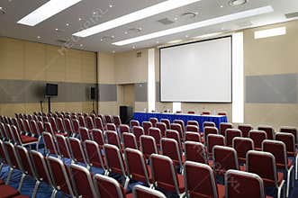 Conference hall.