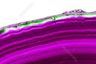 Abstract background - purple agate slice mineral