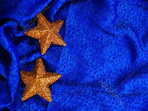 Gold star background