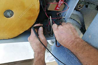 AC Voltage Test Closeup