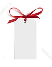 Red ribbon card note