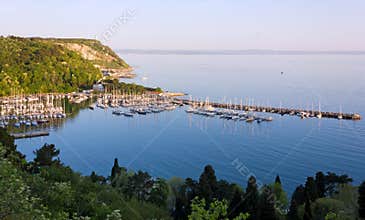 Sistiana Bay at a Springtime Sunset