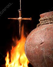 Easter fire
