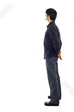 Business Man From the Back