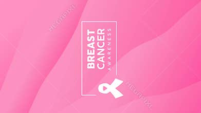 Breast Cancer Care pink vertical format animation
