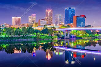 Little Rock, Arkansas, USA Skyline