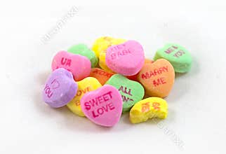 Candy conversation hearts