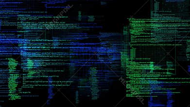 Digital computer code data matrix 4k