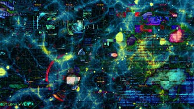 Biotech organic technology interface computer data digital screen