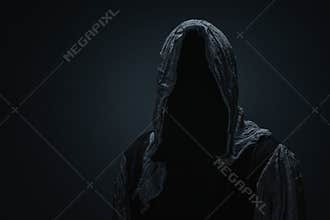 Silhouette of a Grim Reaper