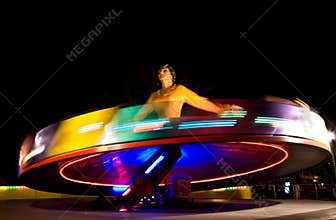 Funfair ballerina