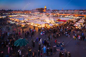 Jemaa el Fna Square, Marrakesh