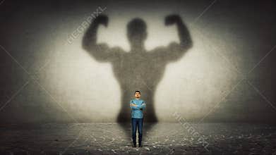 Powerful hero