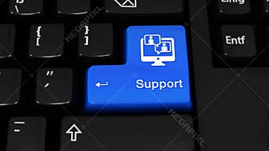 477. Support Rotation Motion On Computer Keyboard Button.