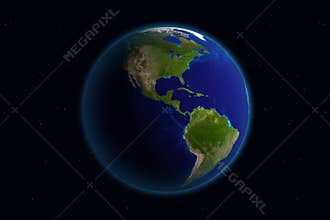 Earth - America