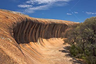 Wave Rock In Western Australia