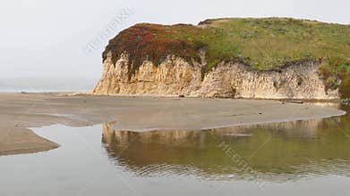 Bluff on a Point Reyes Beach Loop