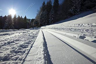 Cross country skiing