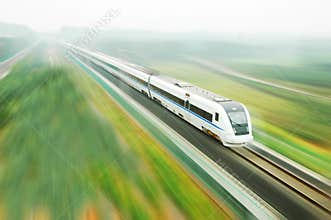 Chinese fast train