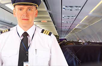 Airline pilot on board