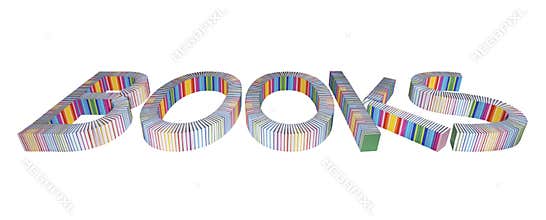 Letters BOOKS by books