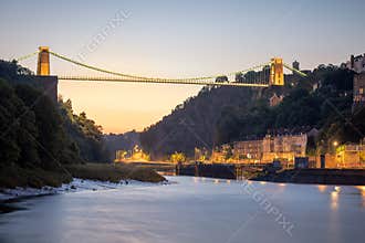 Suspension Clifton Bridge UK