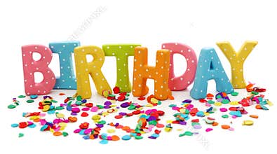 Letters birthday