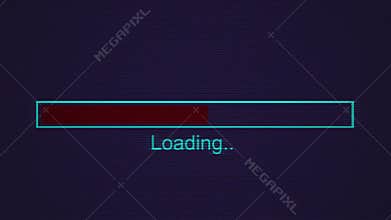 Retro Game Loading Screen