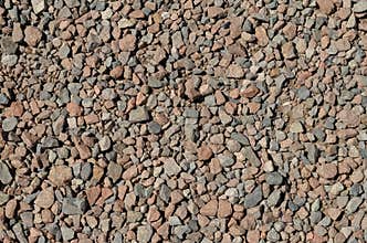 Red gravel texture