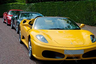 Ferrari line up