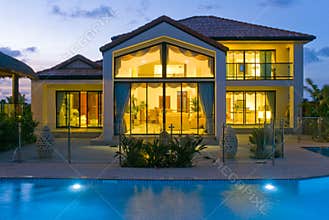 Luxury home with pool