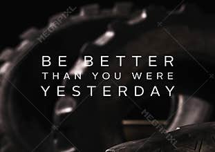 Fitness motivation quote for your better workout