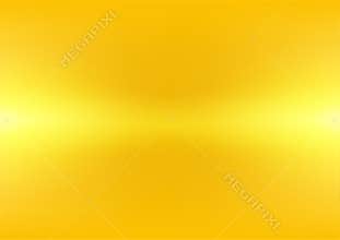 Abstract bright yellow gold gradient background, vector illustration.