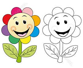 Happy flower
