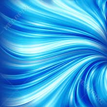 Abstract blue waves