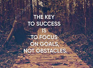 Motivation inspirational quotes typographic on photo.  Success positive poster