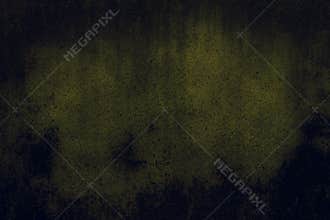 Abstract green background or black background with lots of rough distressed vintage grunge background texture