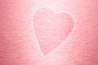 Pink Love Heart Background