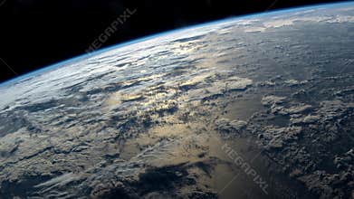 2 videos in1. Planet Earth seen from the ISS. Elements of this video furnished by NASA.