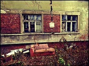 Abandoned meth lab