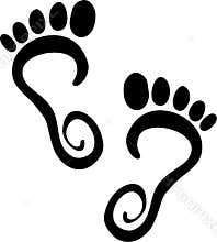 Fun Abstract Feet