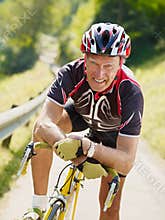 Senior cyclist
