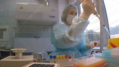  The study of influenza virus  COVID-19 in the laboratory