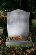 Blank Tombstone